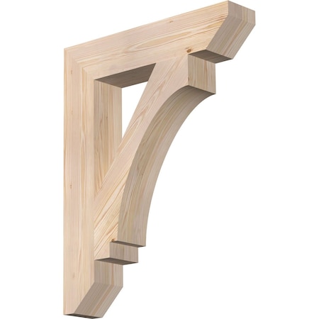 Ekena Millwork Imperial Slat Smooth Bracket, Douglas Fir, 5 1/2"W x 28"D x 36"H BKT06X28X36IMP06SDF